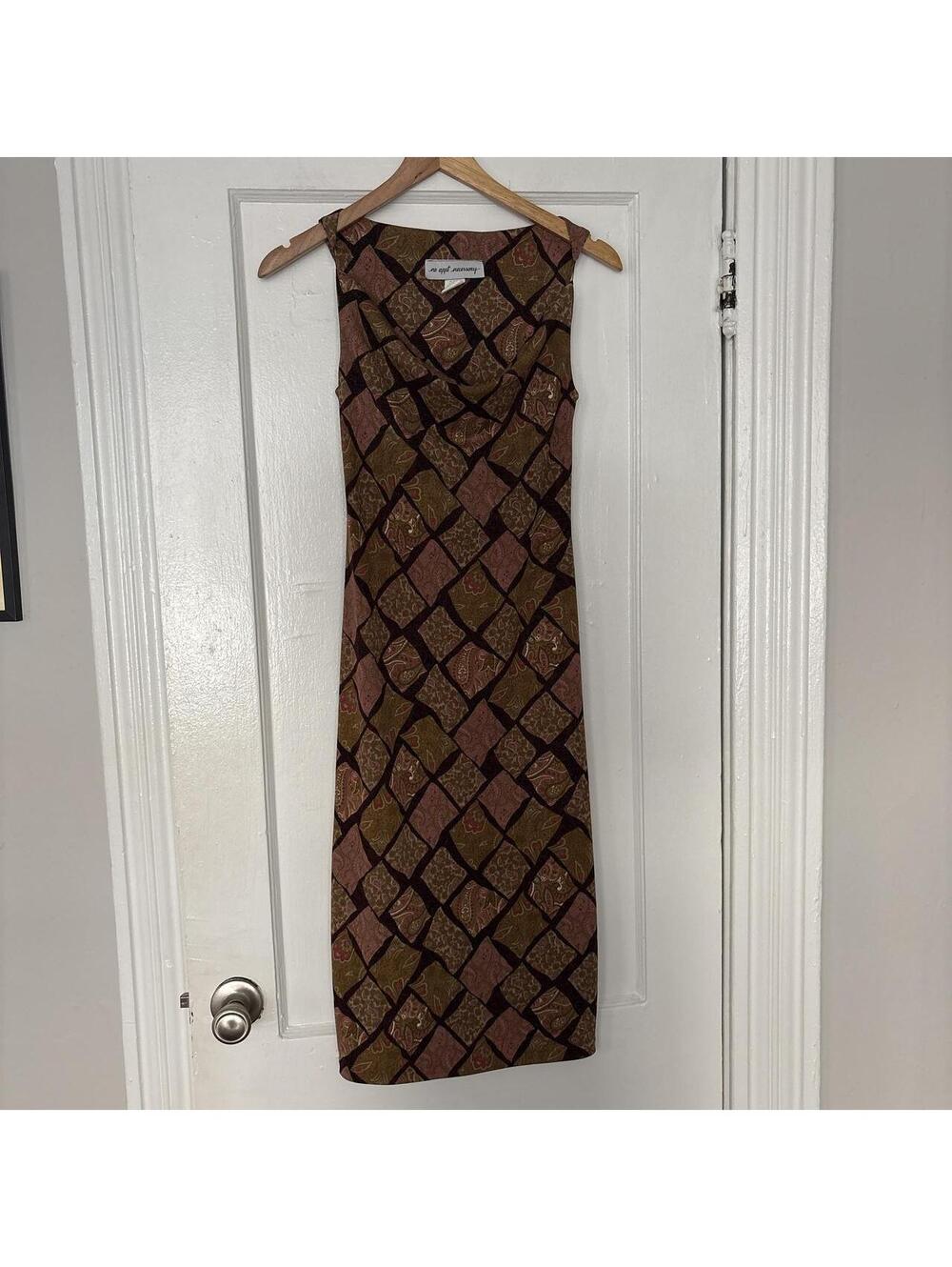 Necessary Objects Women's Brown and Multi Dress